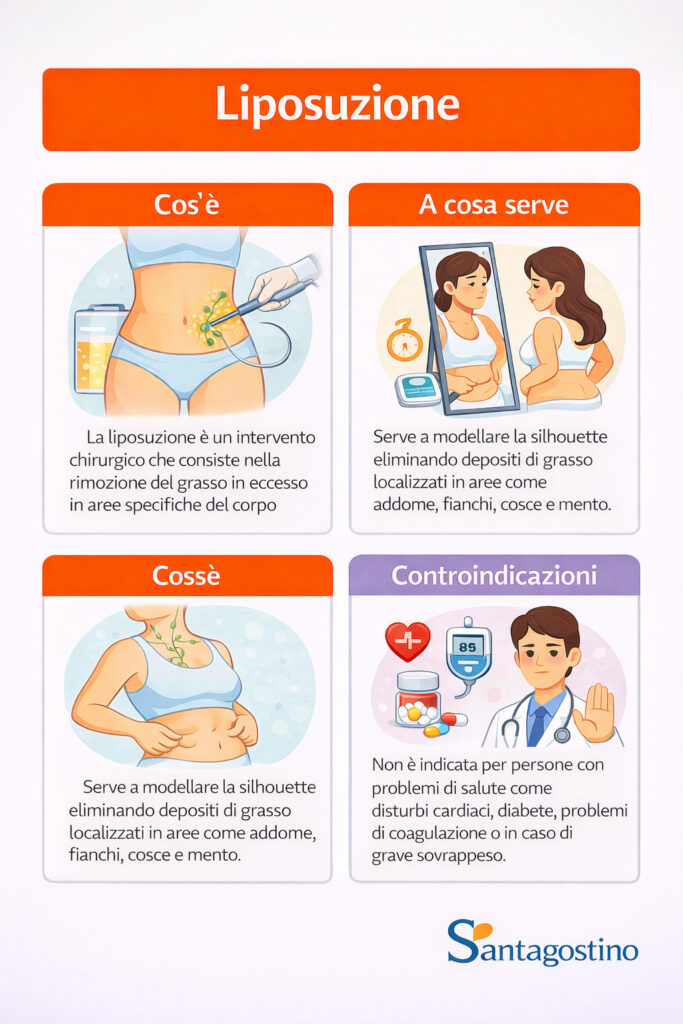 liposuzione, cos'è, a cosa serve, controindicazioni