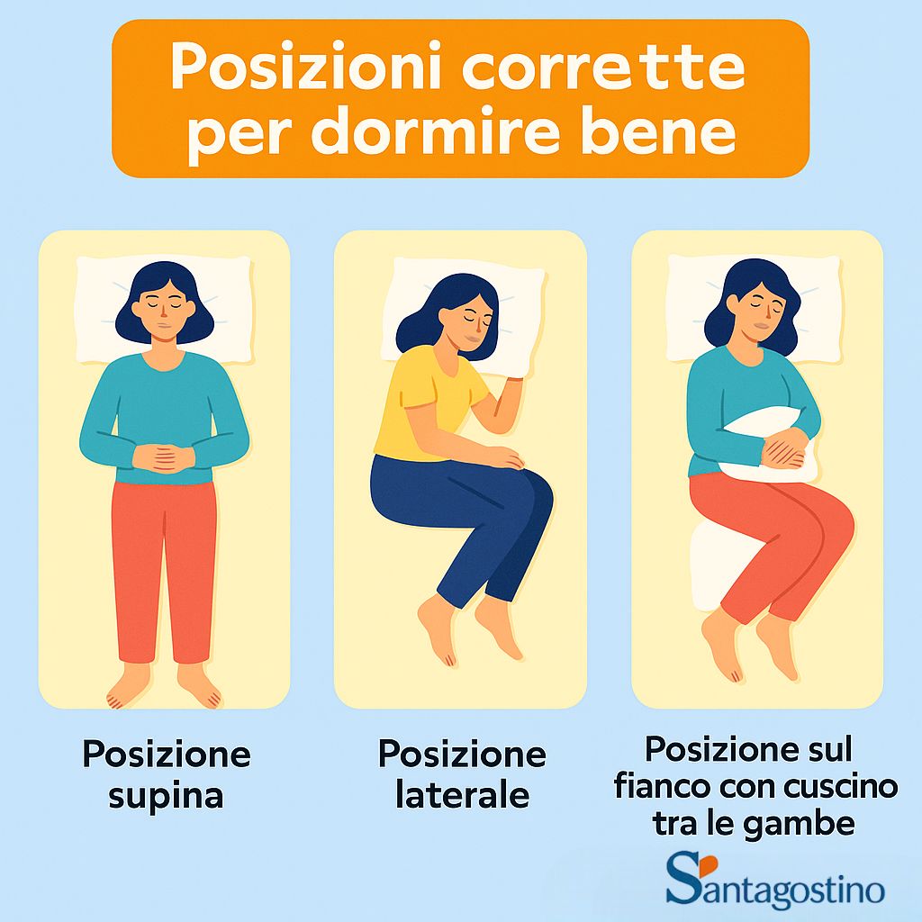 Posizioni per dormire bene