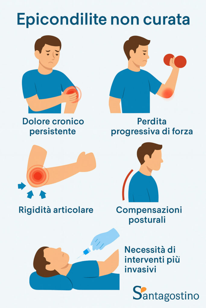 conseguenze epicondilite non curata