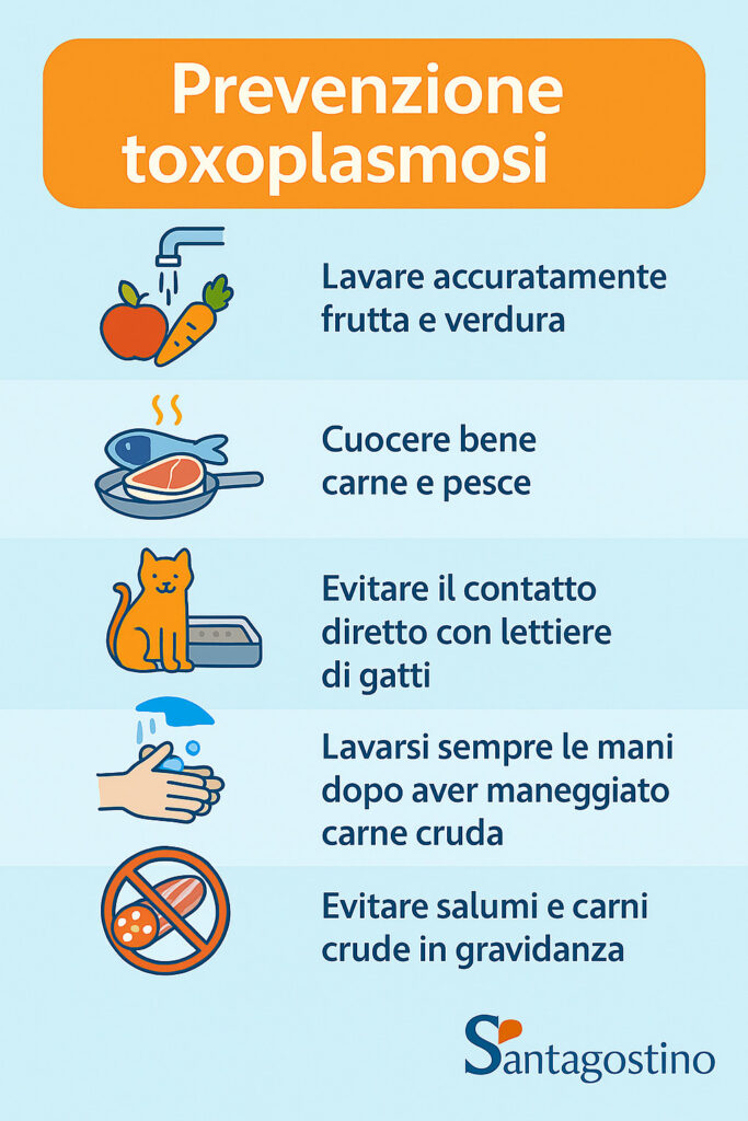 toxoplasmosi, prevenzione