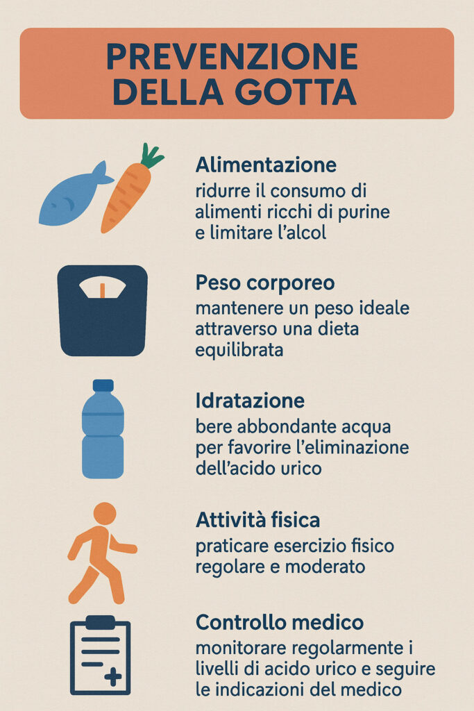 prevenzione gotta
