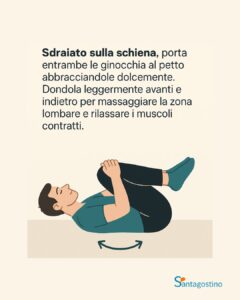 allungamento muscoli posteriori