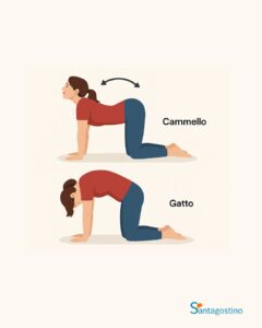 posizione gatto cammello