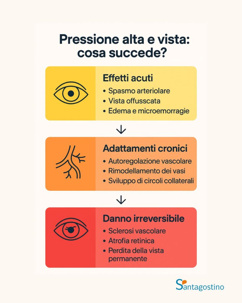 pressione alta e vista