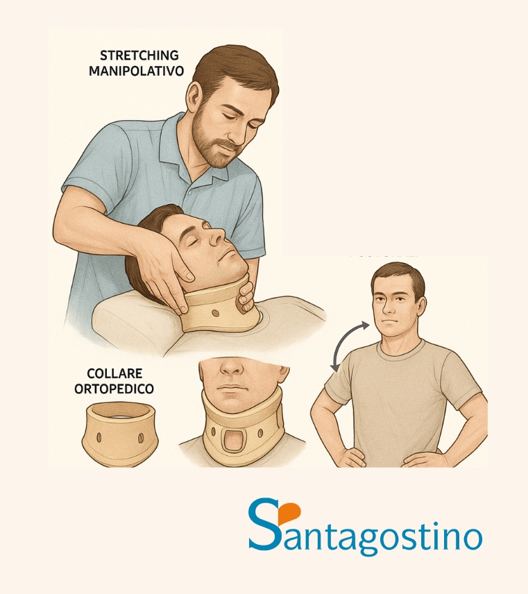 Manipolazione collo osteopata
